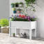Lit de jardin surélevé avec jardinière surélevée-947808605