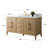 60'' Single Bathroom Vanity with Engineered Marble Top-94811334-94811340