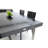 Breta Extendable Crocodile Lacquer Base Dining Table