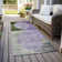 Machine Washable Indoor/Outdoor Cicel ACN1140 Lavender Rug