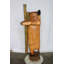 Nifao Collection Wooden Giant Standing Pig Statue 25" x 16" x 65"H