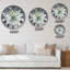 Flower Cleome Splash I - Horloge murale traditionnelle-854908903