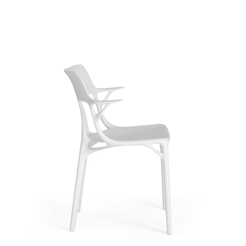 A.I. Arm Chair, White