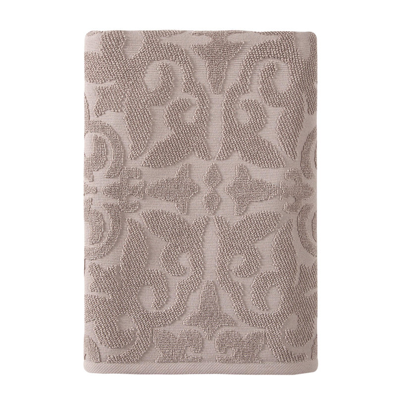 Saldana Midweight Bath Towel, Taupe