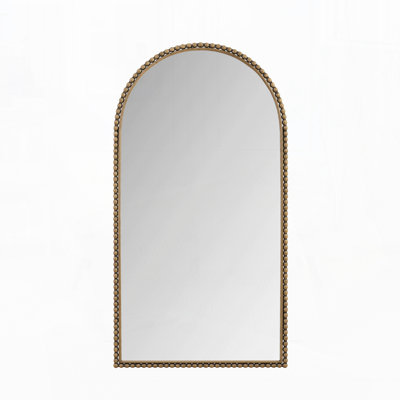 Iron Arch Retro Full Length Mirror With Supporting Feet