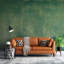 Murale verte texture béton-124861689