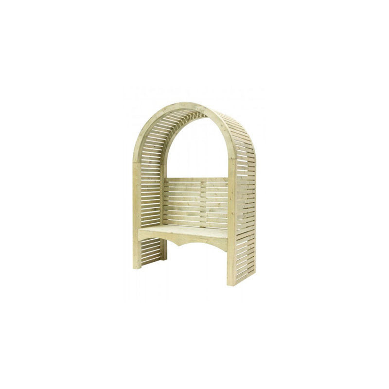 Grange Contemporary Arbour Bench, Green