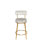 Unassamble Back Counter Stool