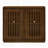 Mid Century Modern Fluted Hollowed Out Sideboard Cashion with 2 Outlet Holes, Versatile Storage for Living and Dining Areas-119770737