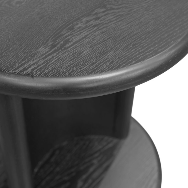 Table de bout Circa, Noir