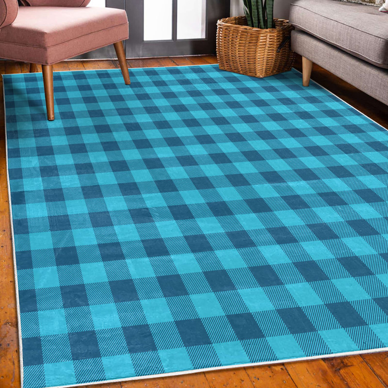 Tapis décoratif Sejad, Rectangle 4 pi x 5 pi 5 po