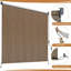 LIFERUN 187cm W x 3cm D Polyester Cover Retractable Patio Awning-126586376