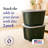 Homz Plastic Storage Tub & Tote