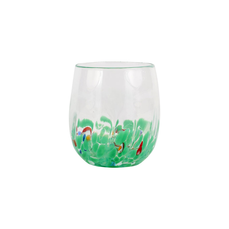 Chiara 14oz. Handmade Drinking Glass