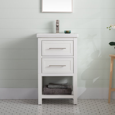 Bickley 20" Single Bathroom Vanity with Ceramic Top