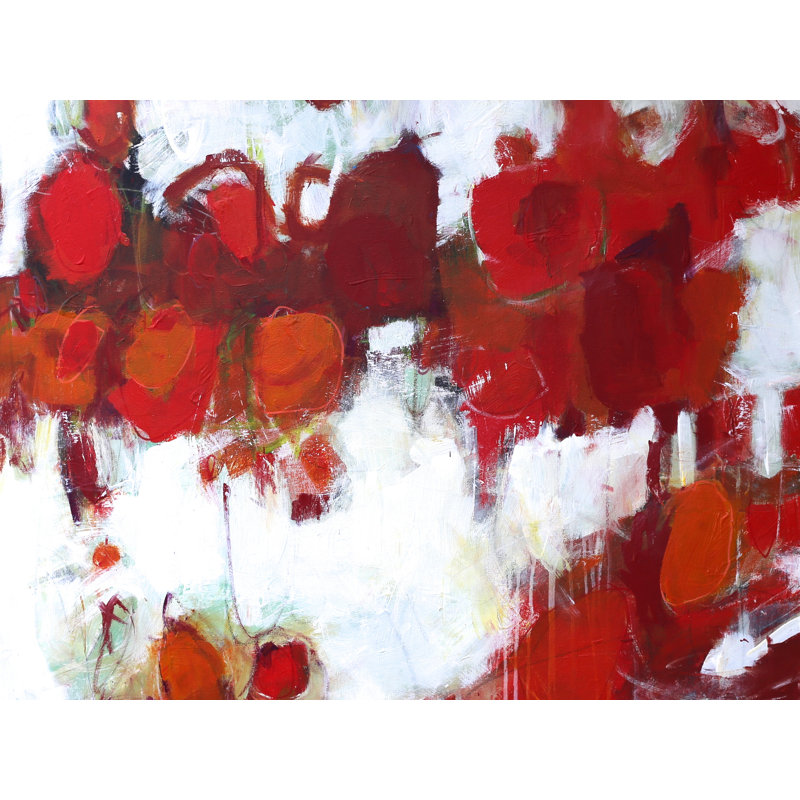 Fire And Ice Print by Elizabeth Chapman, Black Framed Paper, 25.25" H x 31.25" W