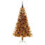 vidaXL Christmas Tree with 150 LEDs with Stand Gold PET-860617172