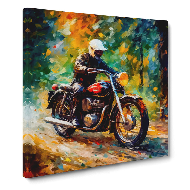 Modern Wall Art - Wrapped Canvas, 35cm H x 35cm W x 3cm D