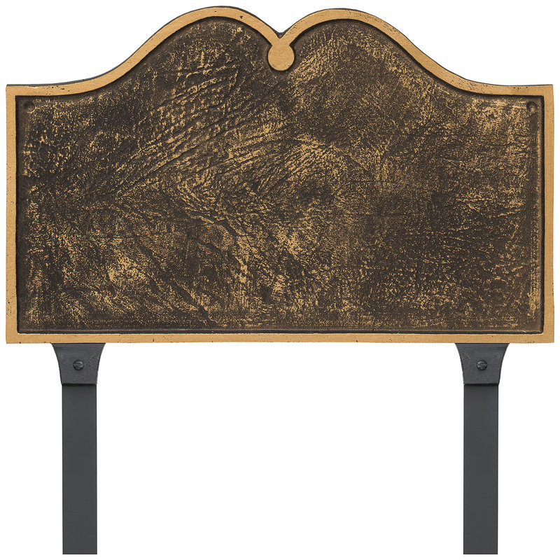 Hillsdale Arch Lawn Insert, Aged Bronze/Gold, Yes