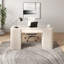 Bureau d'ordinateur 59,8 po Modern White