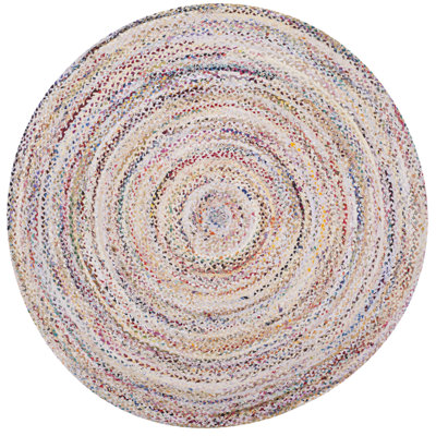 Hurst Hand Woven Abstract Cotton Area Rug