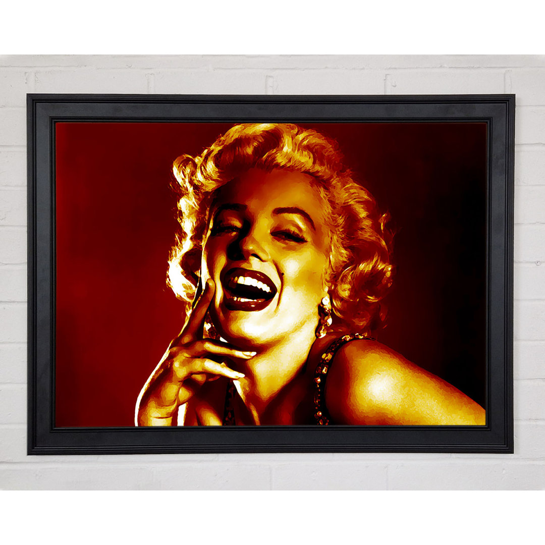 Marilyn Monroe Gold - Druck