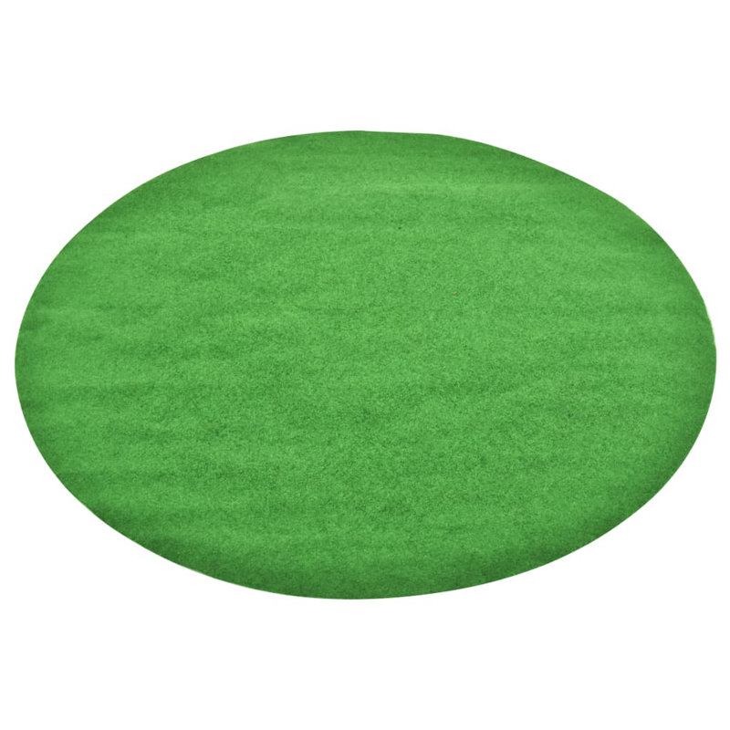 Faux Moss Grass, 95cm H x 95cm W x 0.42cm D, Green