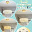 Luminaire suspendu en cristal 16 po