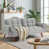 Light Gray Polyester Blend selected