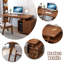 Bureaux rectangulaires en bois massif 55,12 po-107230908-107230906