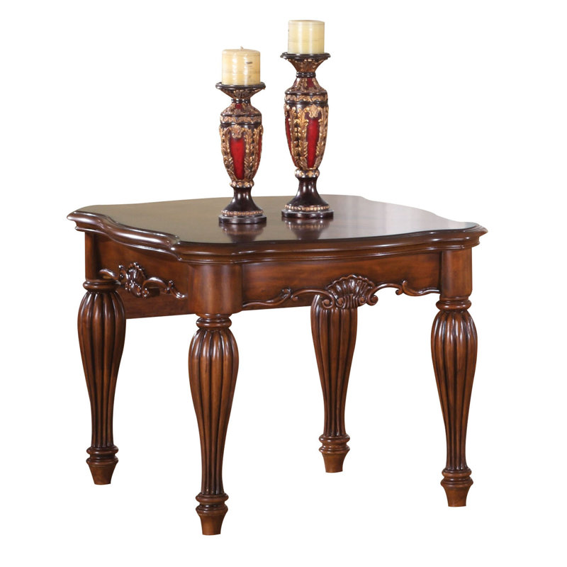 Table de bout rectangulaire en bois Archaimbaud