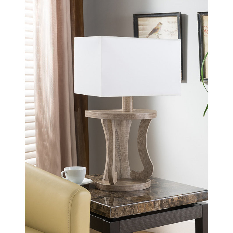 Wood Table Lamp
