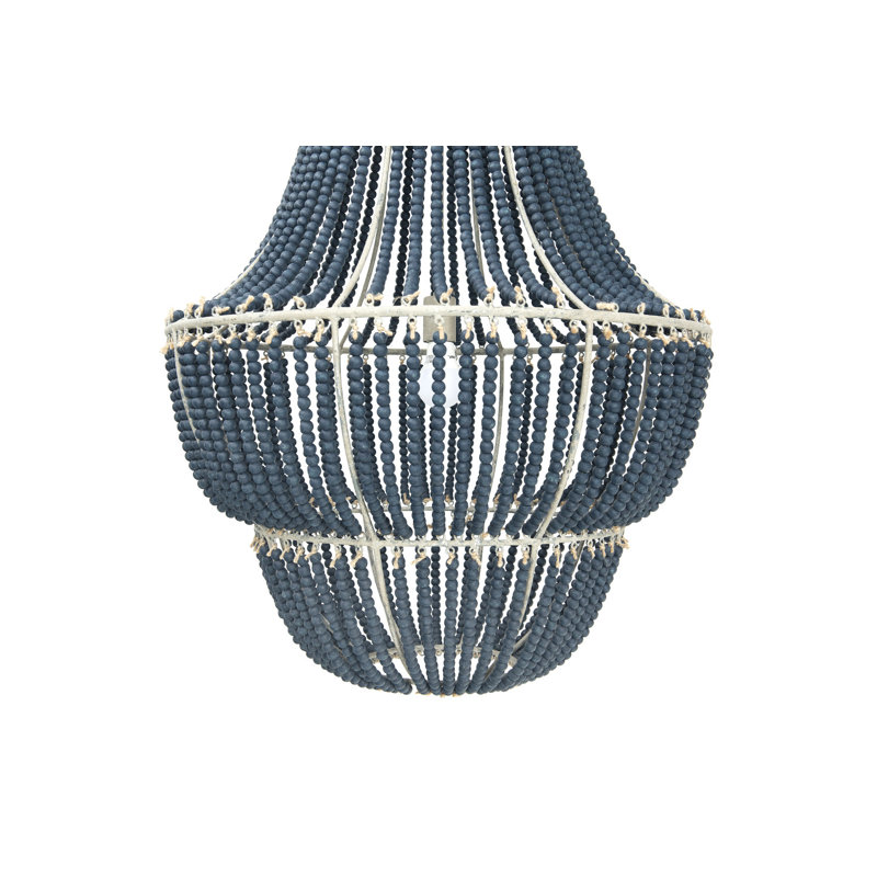 Luminaire suspendu géométrique 1 lumière Aidescombe, Bleu