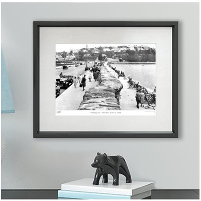 Torquay, Torbay Road 1928 by Francis Frith - Single Picture Frame Print