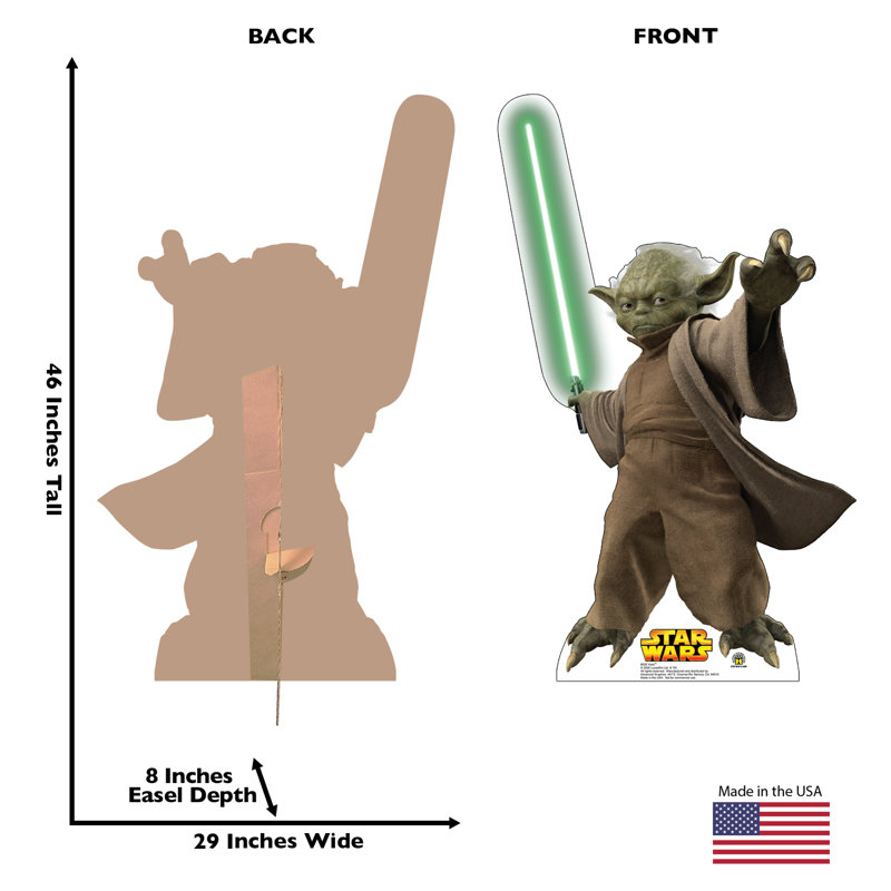 Anakin Skywalker Life-Size Tan Cardboard Stand-Up