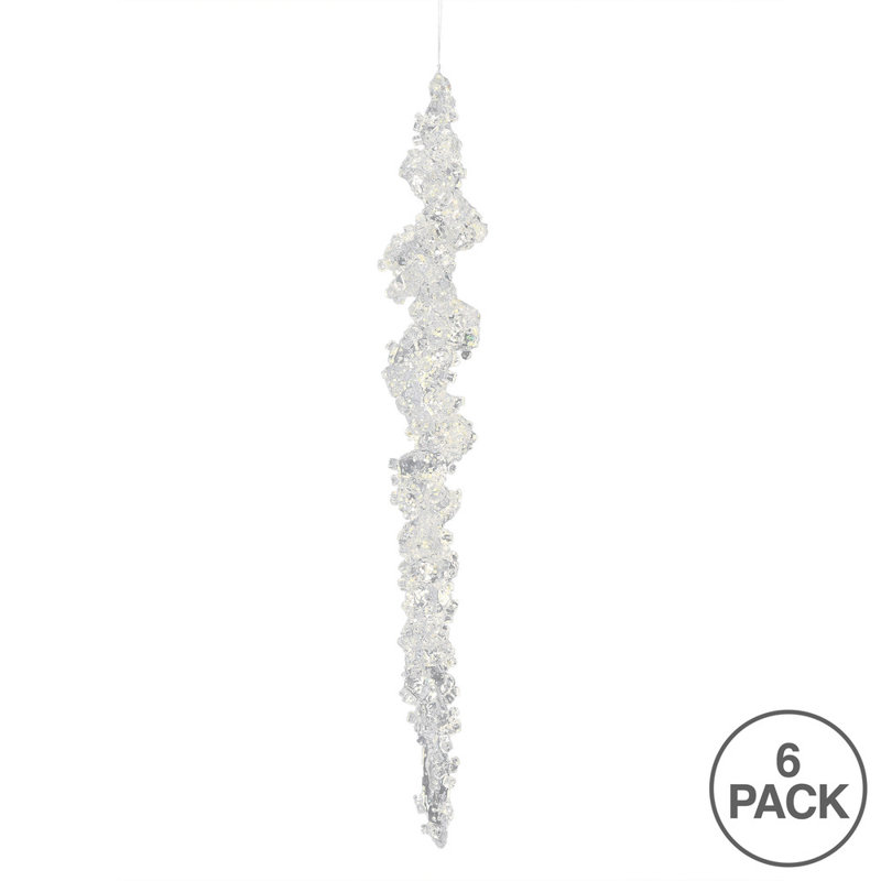 Francita 10'' Solid Acrylic Holiday Shaped Ornament