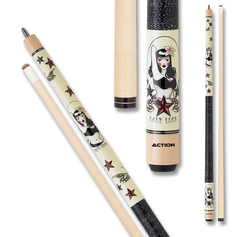 Action Adventure Lady Luck Pool Cue, 21 oz.