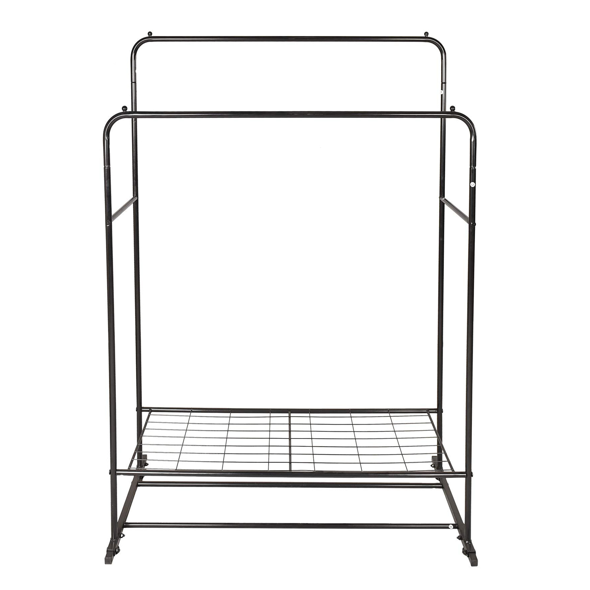 17 Stories Haydon 43.30'' W Hanging Garment Rack & Reviews | Wayfair