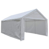Abri d'auto robuste pour garage l 12 pi x P 20 pi