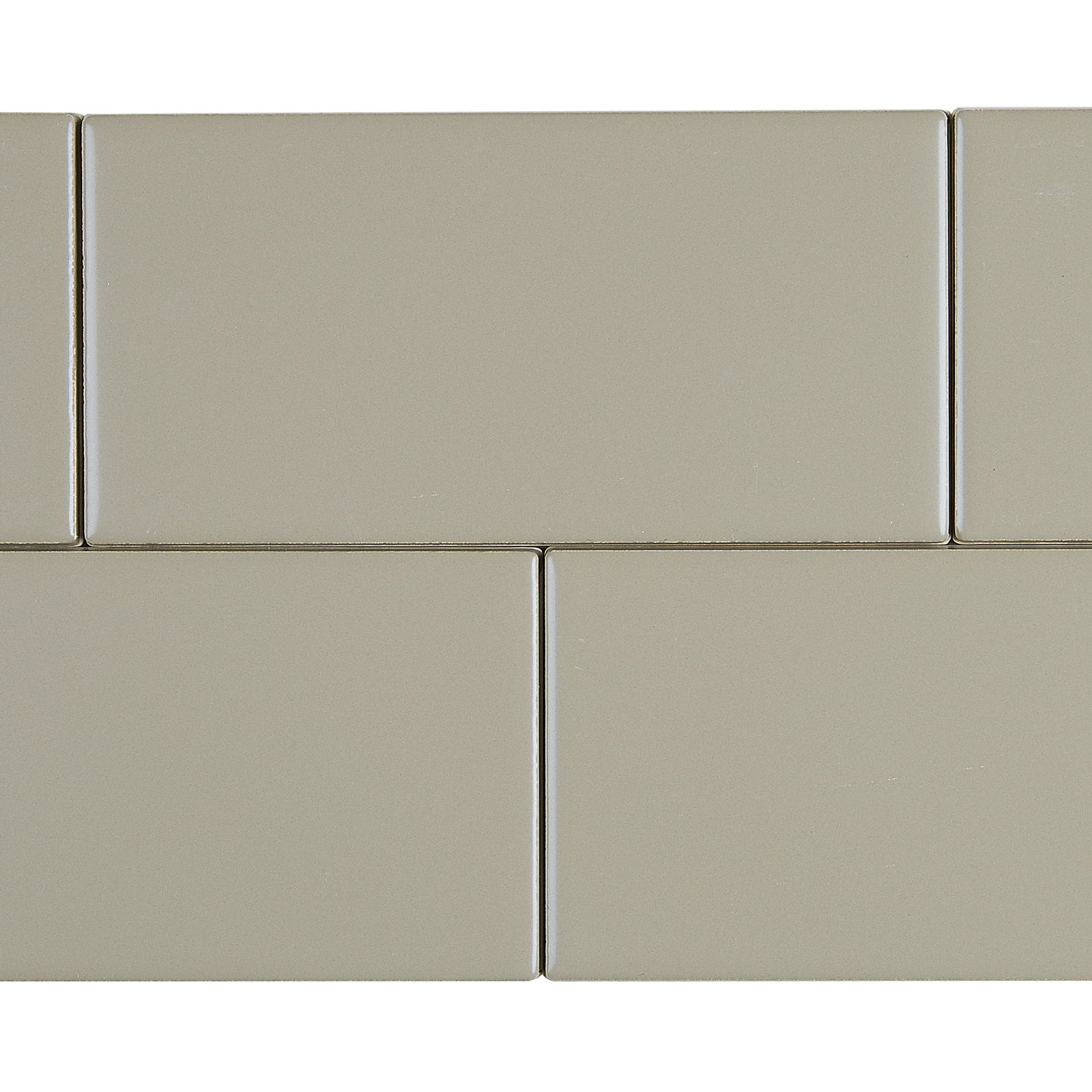 Guilford 3" x 6" Ceramic Subway Wall & Floor Tile, Matte Architectural Gray