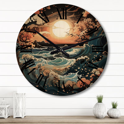 Horloge murale Stepanie