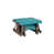 Aruba Blue Top/Chocolate Brown Base