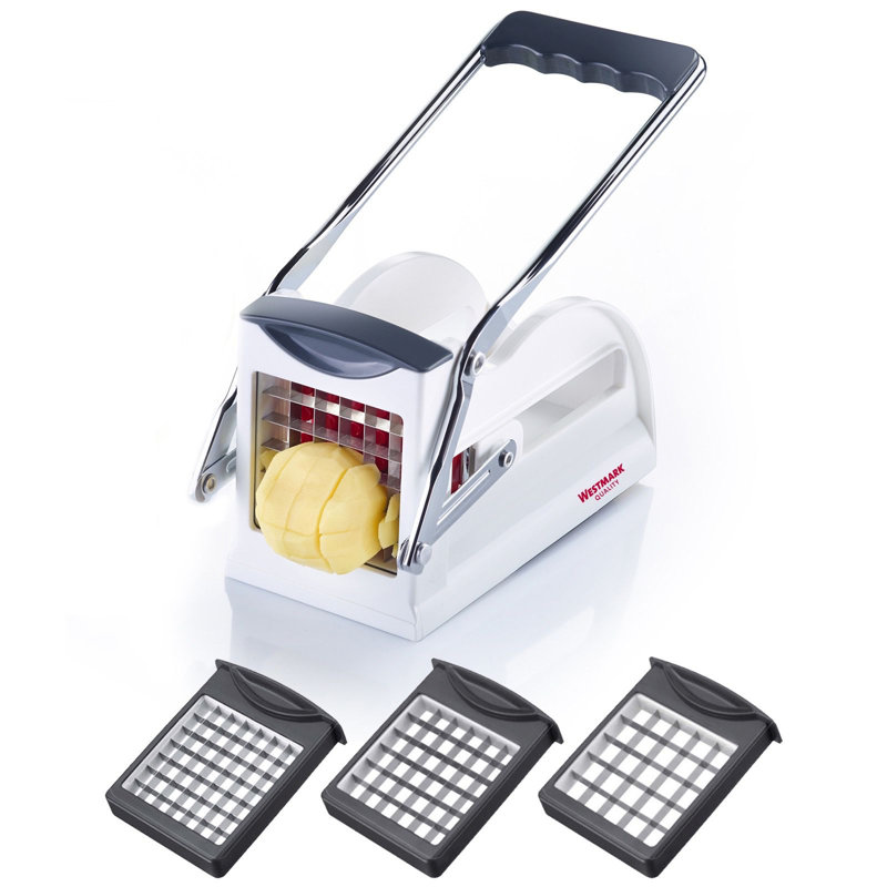Westmark Multipurpose French Fry Cutter with Adjustable Stainless Steel Blades