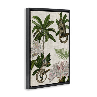 Toile flottante encadrée par Tropical Studio