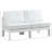 Kylis 60'' Wide Aluminum Loveseat with Cushions-61209618-61209623