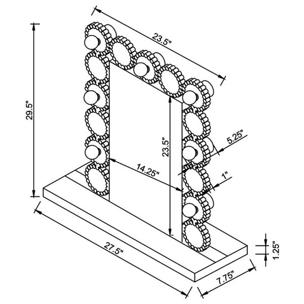 Dimensions du produit