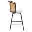 Tabouret de bar et de comptoir pivotant Cane-432696498-432696499