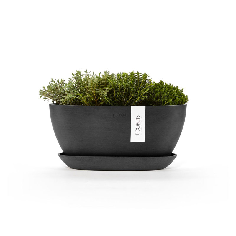 Pot Planter, Dark Gray