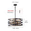 Luminaire suspendu à intensité variable 6 lumières