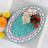 Gibson Home Oval Ceramic Platter